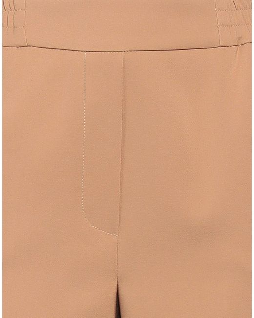 Gai Mattiolo Natural Pants Polyester, Elastane