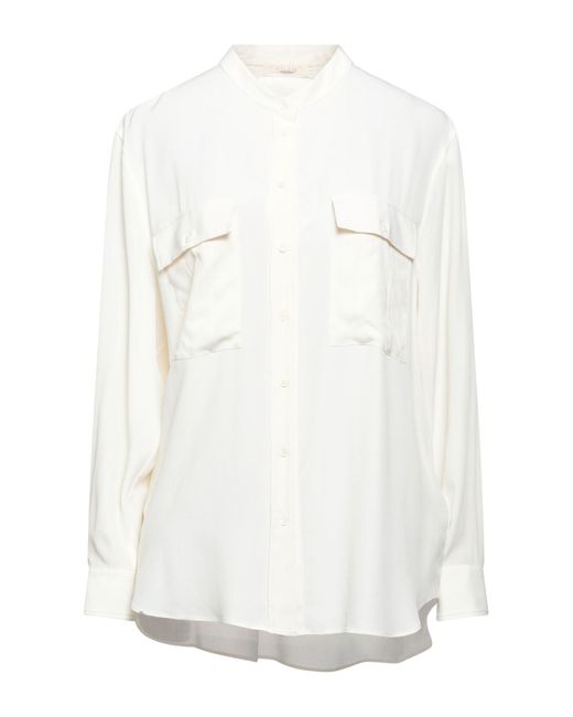 Glanshirt White Shirt