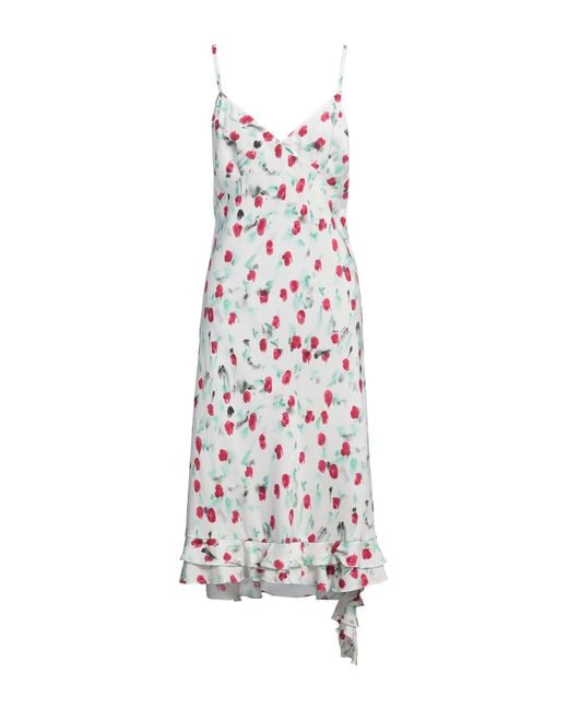 Marni White Midi-Kleid