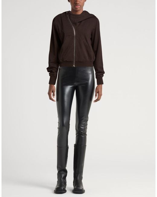 Rick Owens Black Dark Sweatshirt Cotton