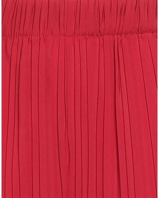 Alpha Studio Red Pants Polyester
