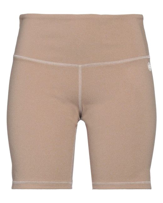 Tory Burch Natural Shorts & Bermuda Shorts Polyester, Elastane, Nylon