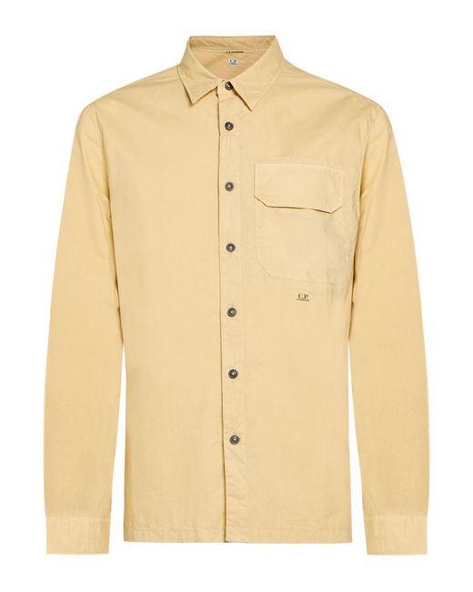 C P Company Natural Shirt Cotton for men