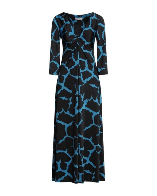 Beatrice B. Blue Maxi-Kleid