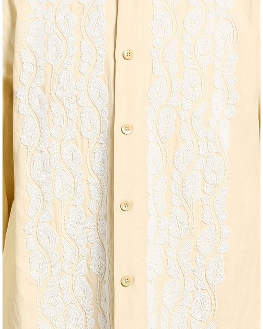 Jil Sander Natural Shirt Linen, Glass for men