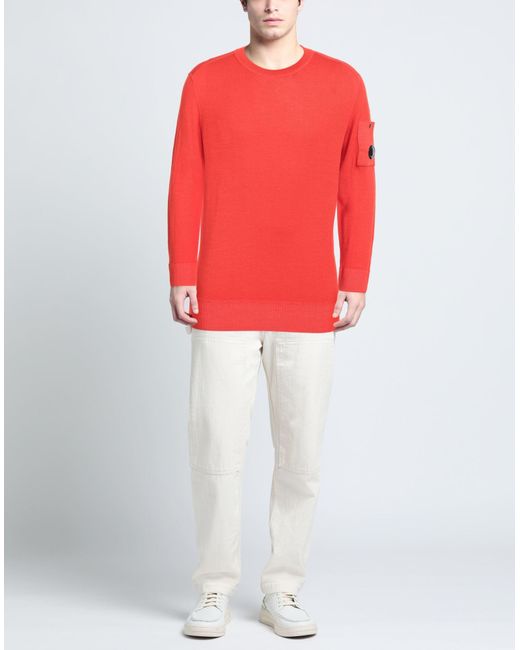 Pullover C P Company de hombre de color Red