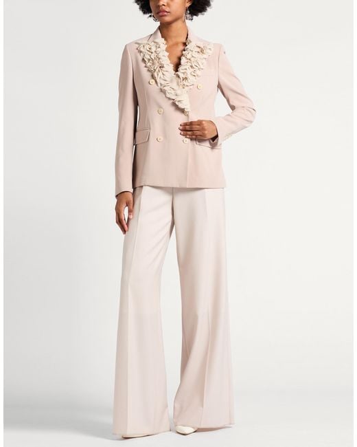Lardini Natural Blazer Polyester