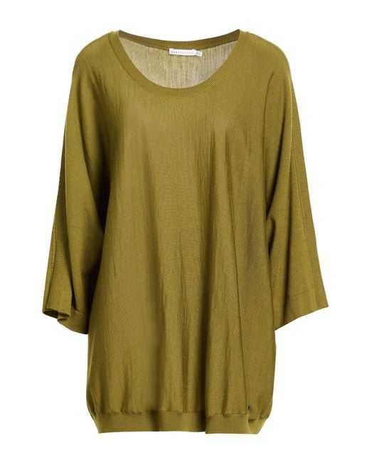 Xandres Green Sweater Merino Wool