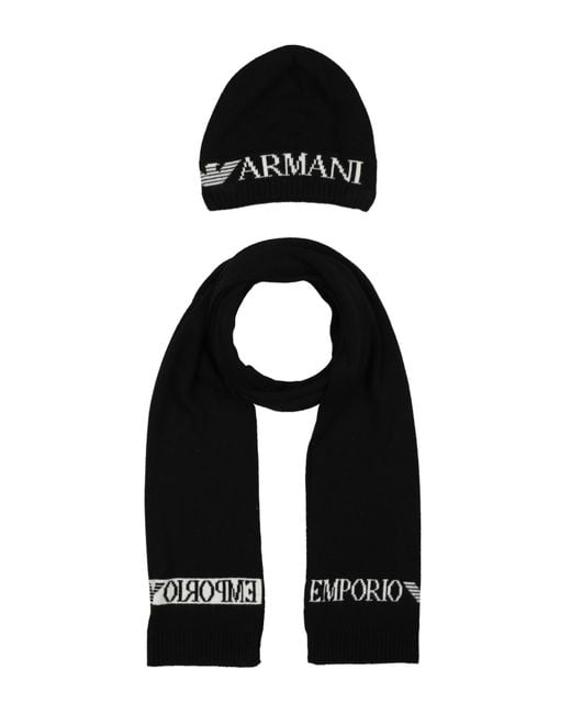 Emporio Armani Black Accessories Set for men