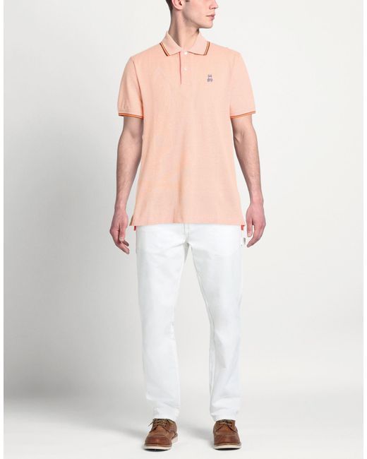 Psycho Bunny Pink Polo Shirts for men