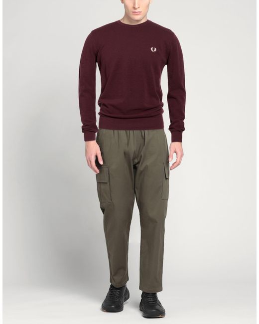Pullover di Fred Perry in Purple da Uomo
