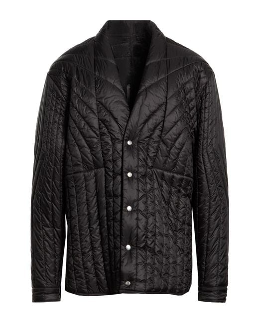 Rick Owens Black Puffer for men