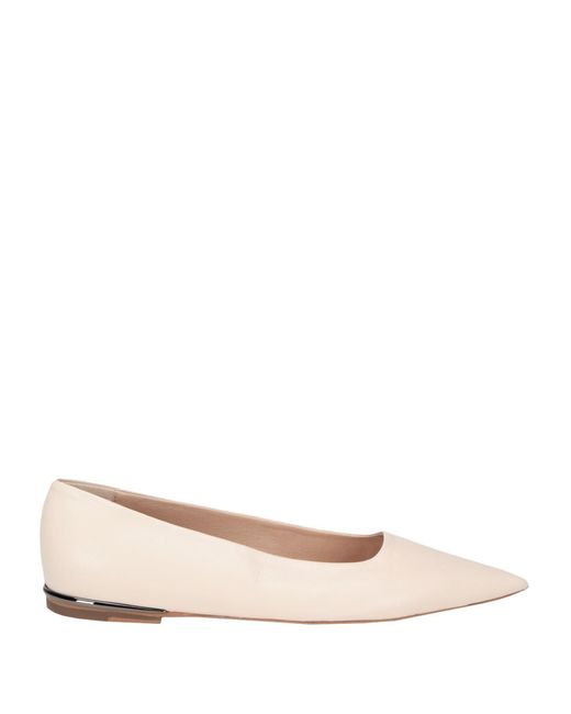 Furla Natural Ballet Flats