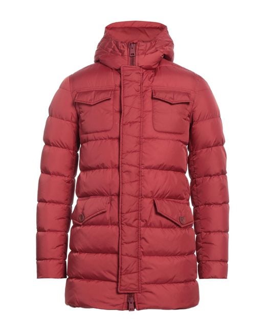 Herno Red Puffer for men