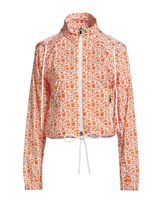 Moncler Pink Jacket Polyester, Polyamide