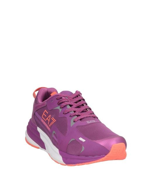 EA7 Purple Sneakers for men