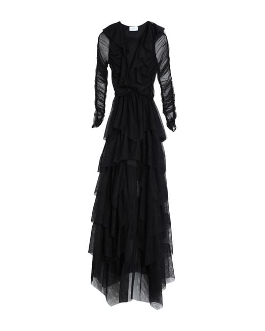 Soallure Black Long Dress