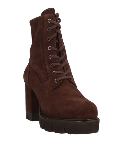 Stuart Weitzman Brown Ankle Boots