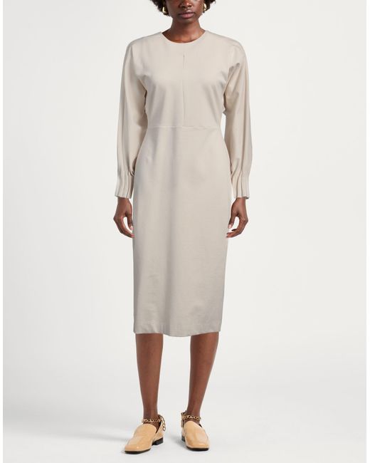 MEIMEIJ Natural Midi Dress