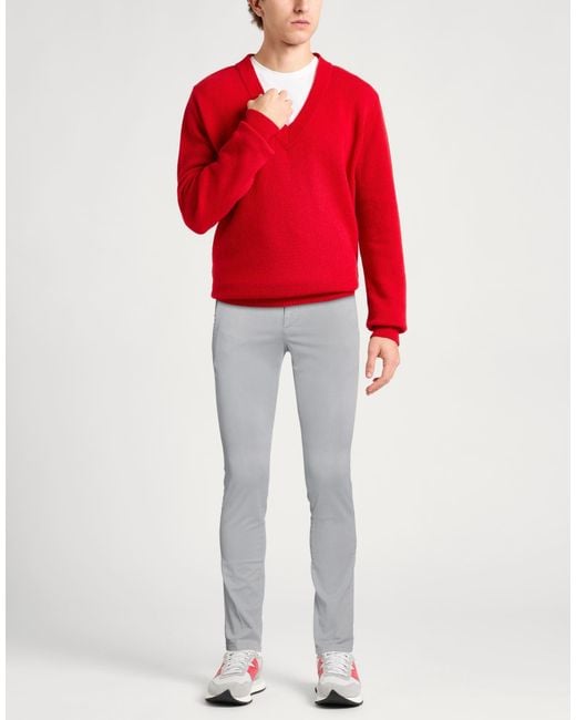 Dondup Gray Trouser for men