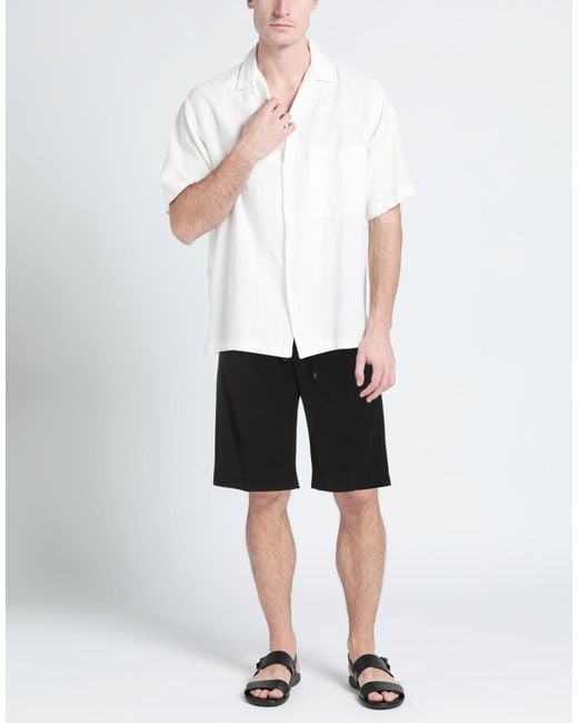 John Richmond Black Shorts & Bermuda Shorts for men