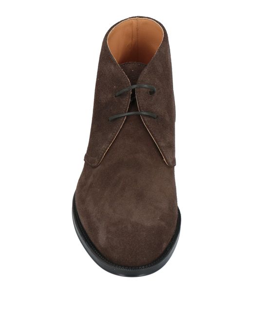 Doucal's Brown Ankle Boots for men