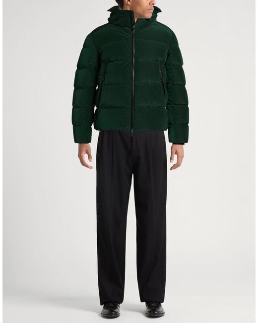 Herno Green Puffer Polyamide for men