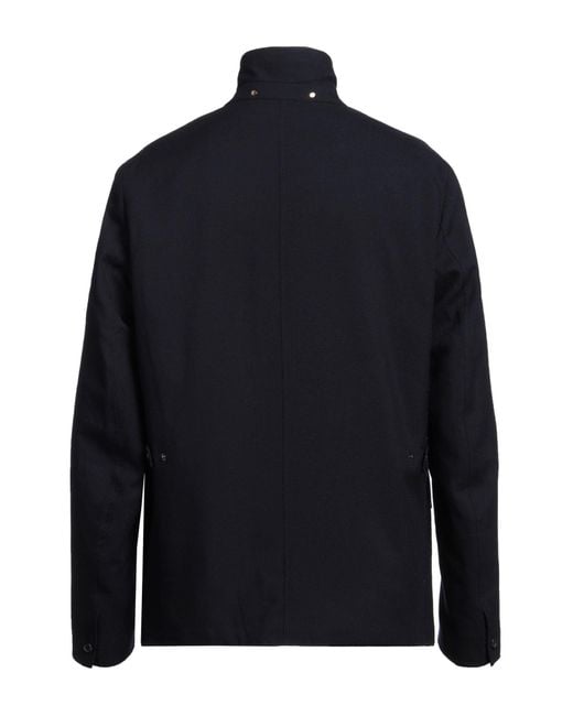 Paul Smith Blue Midnight Jacket Wool for men
