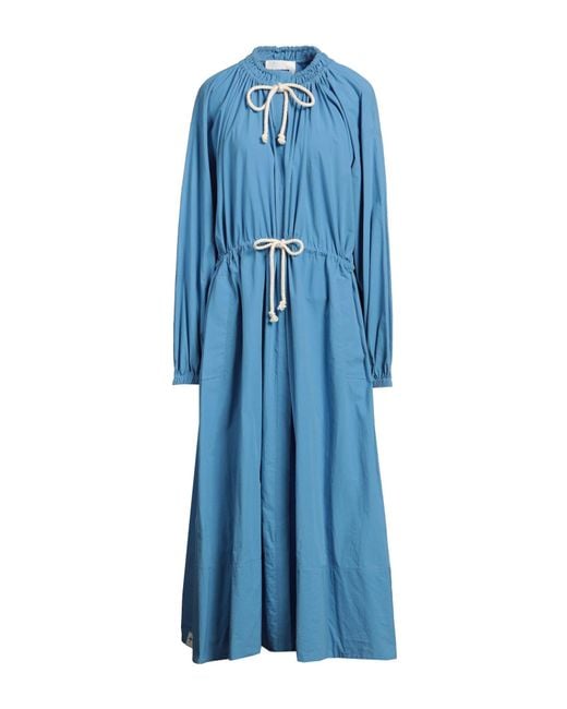 Jil Sander Blue Maxi Dress