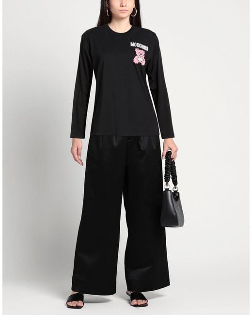 Moschino Black T-Shirt Cotton