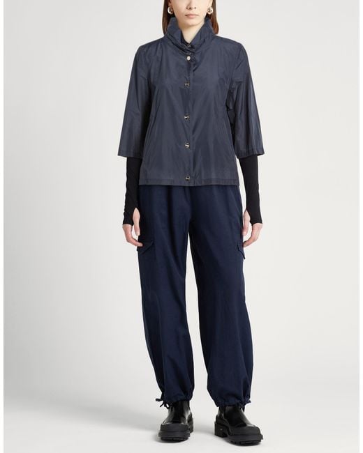Herno Blue Overcoats & Trench Coats