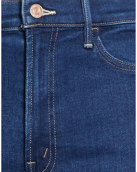 Mother Blue Jeans Cotton, Lyocell, Polyester, Elastane