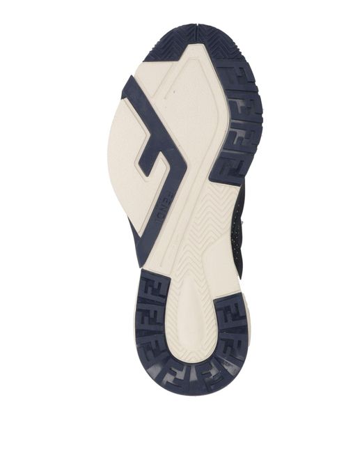 Fendi Blue Trainers for men