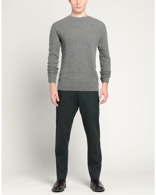 Hōsio Gray Light Sweater Wool, Polyester for men