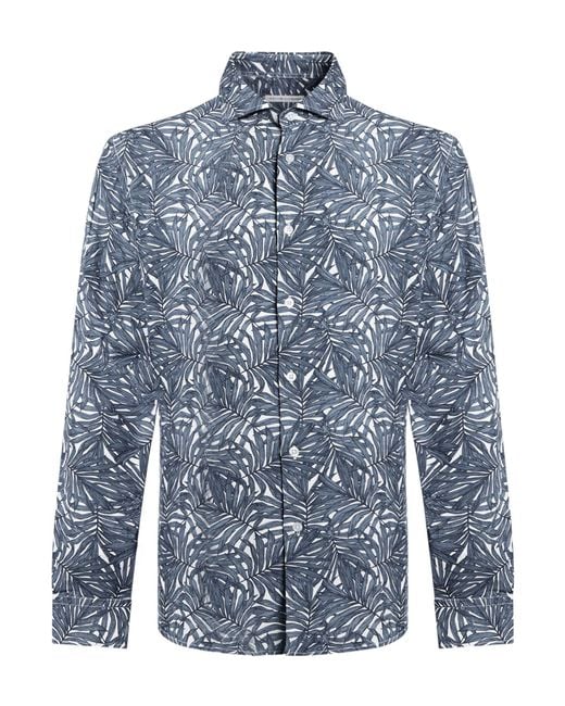 Daniele Alessandrini Blue Shirt Viscose for men