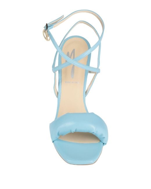 Manila Grace Blue Sandals