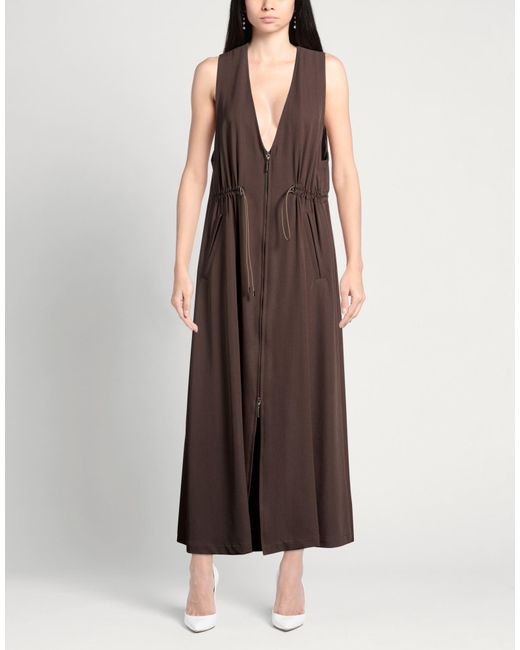 Ujoh Brown Maxi Dress