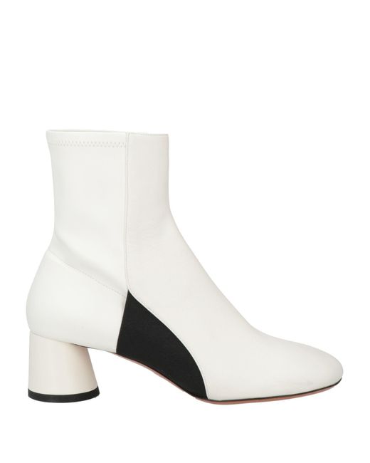 Proenza Schouler White Ankle Boots