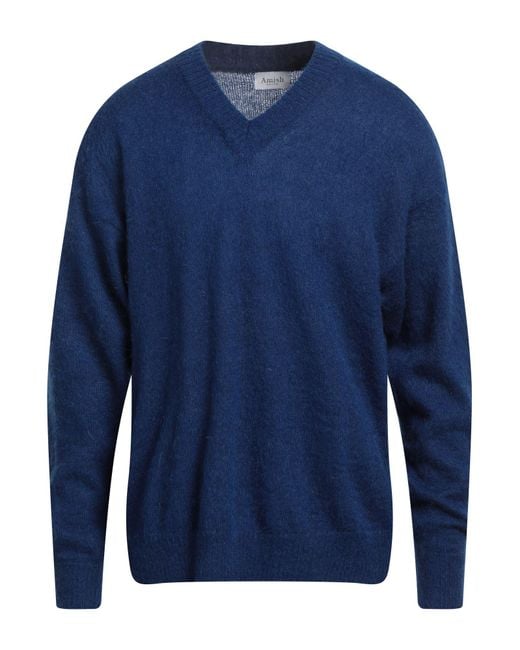 Pullover di Amish Supplies in Blue da Uomo