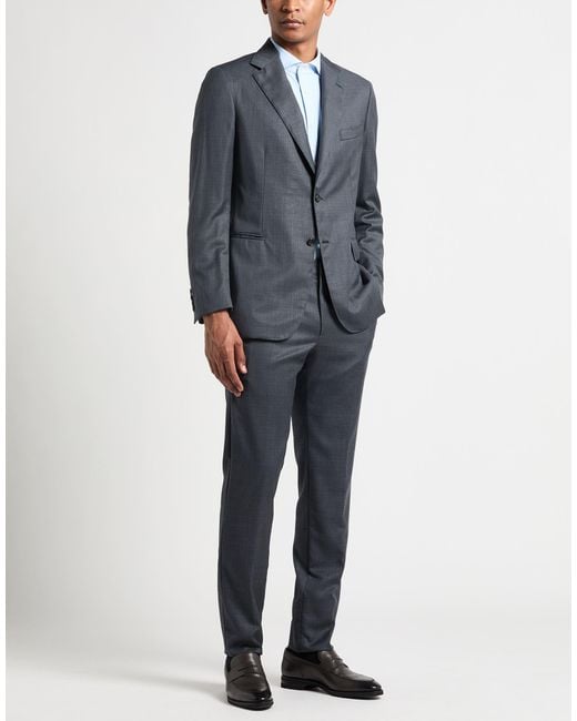 Brioni Blue Suit for men