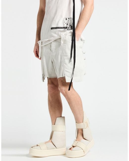 Rick Owens Natural Boot Leather for men