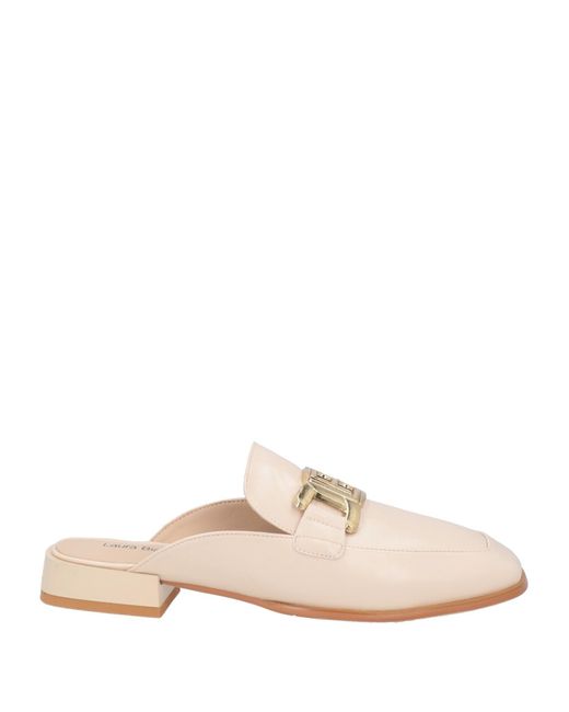 Laura Biagiotti Natural Mules & Clogs
