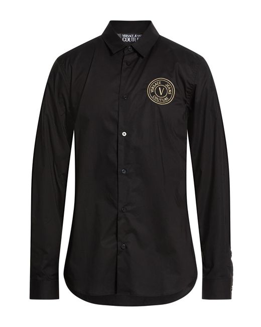 Versace Jeans Couture Black Shirts for men