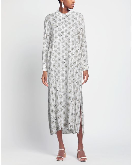 Anonyme Designers Gray Maxi Dress