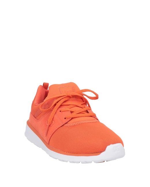 DC Shoes Orange Sneakers for men