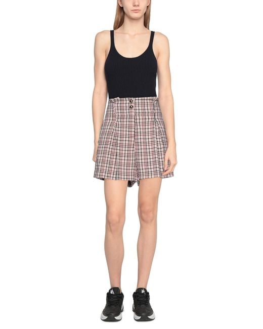 Pinko Red Shorts & Bermuda Shorts