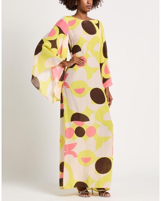 Anjuna Metallic Maxi Dress Viscose