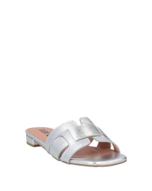 Bibi Lou White Sandals