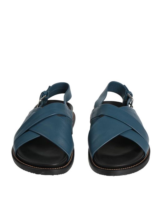 Pollini Blue Sandals for men
