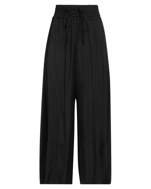 Jil Sander Black Pants Viscose